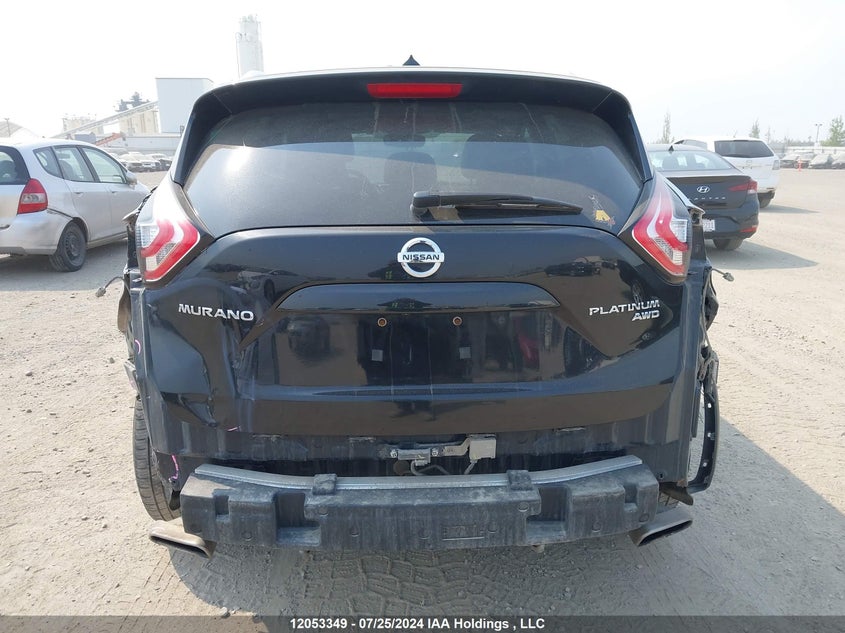 2015 Nissan Murano VIN: 5N1AZ2MH5FN200997 Lot: 12053349