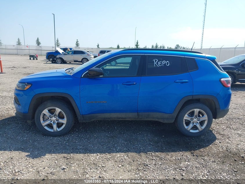 2024 Jeep Compass Latitude VIN: 3C4NJDBN5RT593504 Lot: 12053353