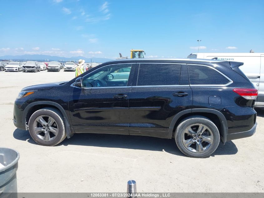 2017 Toyota Highlander Limited/Ltd Platinum VIN: 5TDDZRFH3HS477328 Lot: 12053381