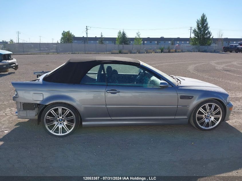 2005 BMW M3 VIN: WBSBR93415PK08445 Lot: 12053387