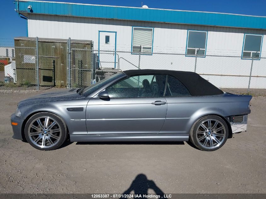 2005 BMW M3 VIN: WBSBR93415PK08445 Lot: 12053387