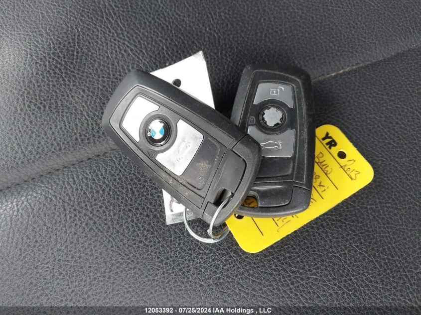 2013 BMW 3 Series VIN: WBA3B3C58DF539594 Lot: 12053392