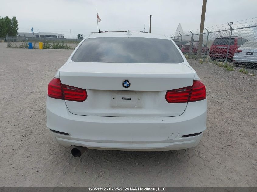 2013 BMW 3 Series VIN: WBA3B3C58DF539594 Lot: 12053392