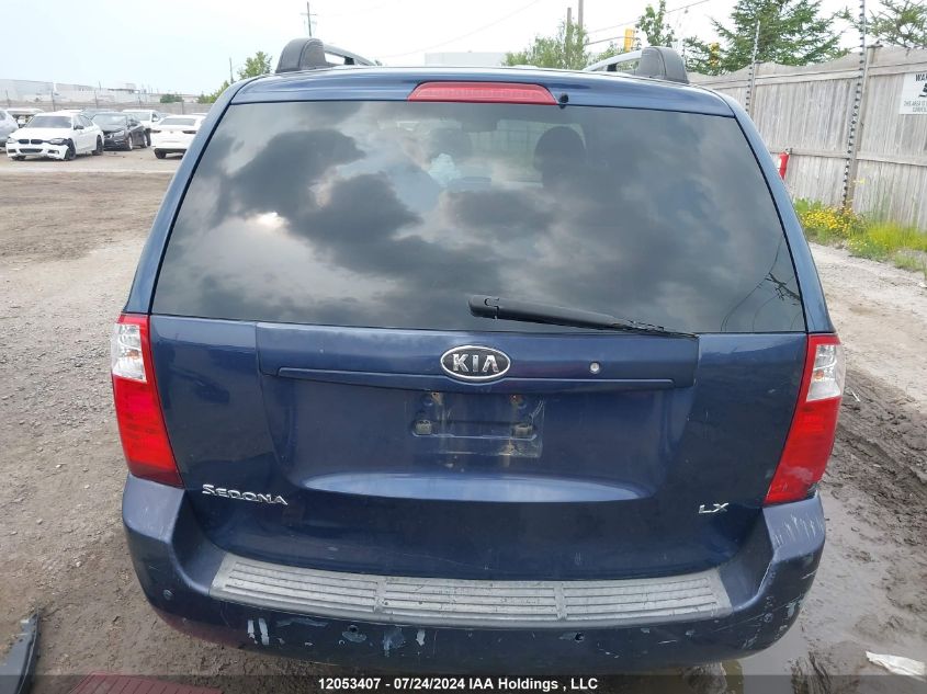 2008 Kia Sedona VIN: KNDMB233X86221594 Lot: 12053407