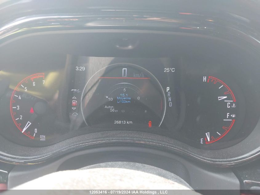 2022 Dodge Durango R/T VIN: 1C4SDJCT5NC190733 Lot: 12053416