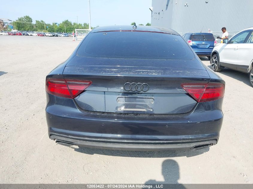 2016 Audi A7 VIN: WAU3GAFCXGN182803 Lot: 12053422