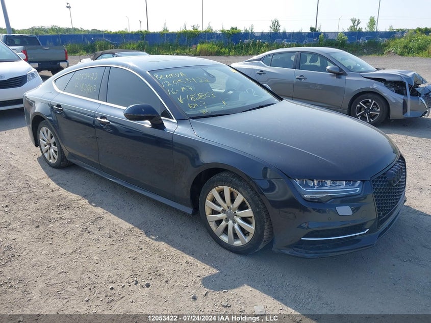 2016 Audi A7 VIN: WAU3GAFCXGN182803 Lot: 12053422