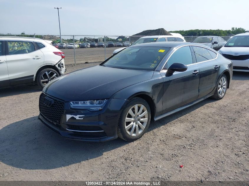 2016 Audi A7 VIN: WAU3GAFCXGN182803 Lot: 12053422