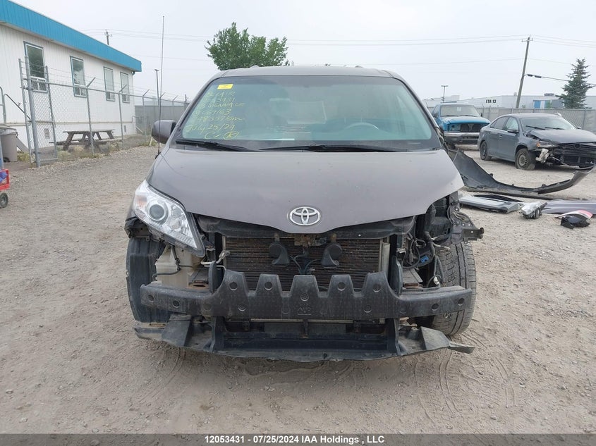 2013 Toyota Sienna Le VIN: 5TDJK3DC9DS069163 Lot: 12053431