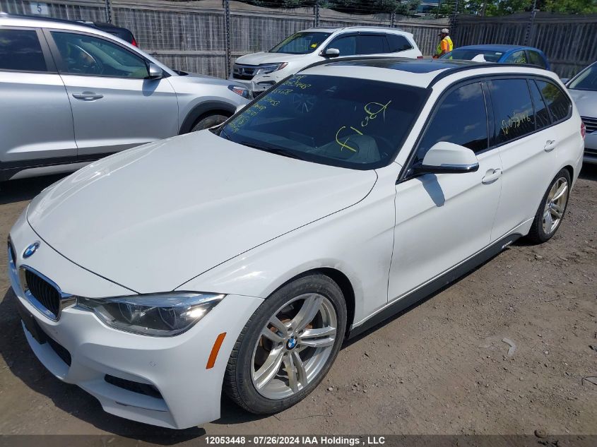 2018 BMW 3 Series VIN: WBA8J1C54JA486138 Lot: 12053448