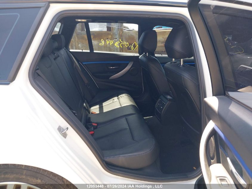 2018 BMW 3 Series VIN: WBA8J1C54JA486138 Lot: 12053448