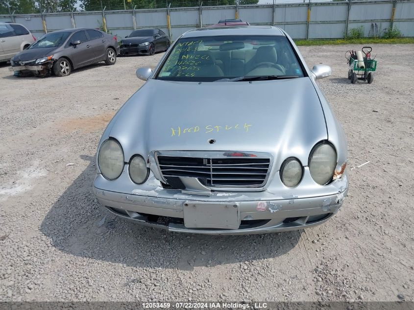 2000 Mercedes-Benz Clk-Class VIN: WDBLJ65G1YF142626 Lot: 12053459