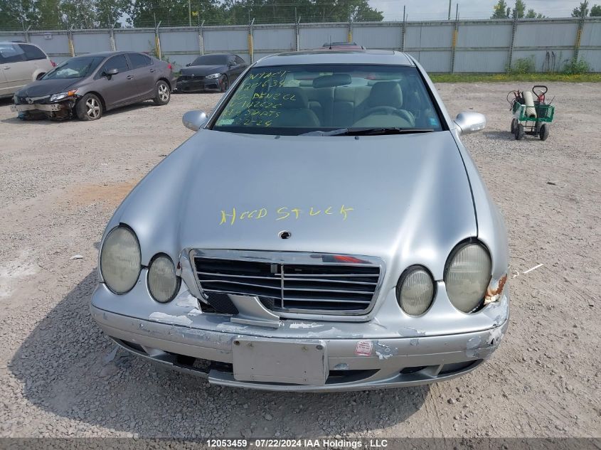 2000 Mercedes-Benz Clk-Class VIN: WDBLJ65G1YF142626 Lot: 12053459