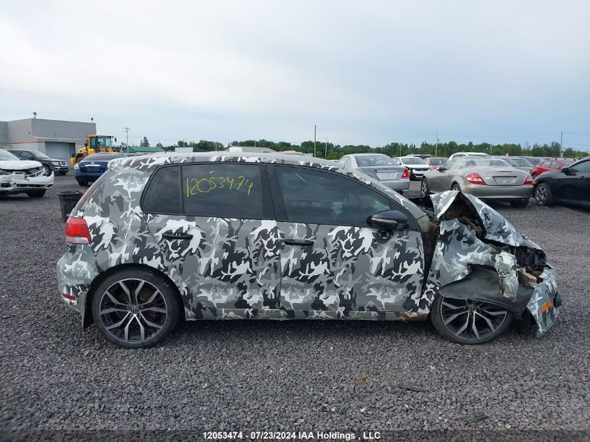 2010 Volkswagen Golf VIN: WVWNM7AJ2AW225335 Lot: 12053474