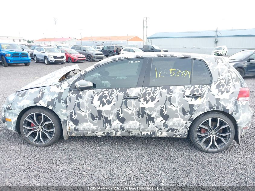 2010 Volkswagen Golf VIN: WVWNM7AJ2AW225335 Lot: 12053474