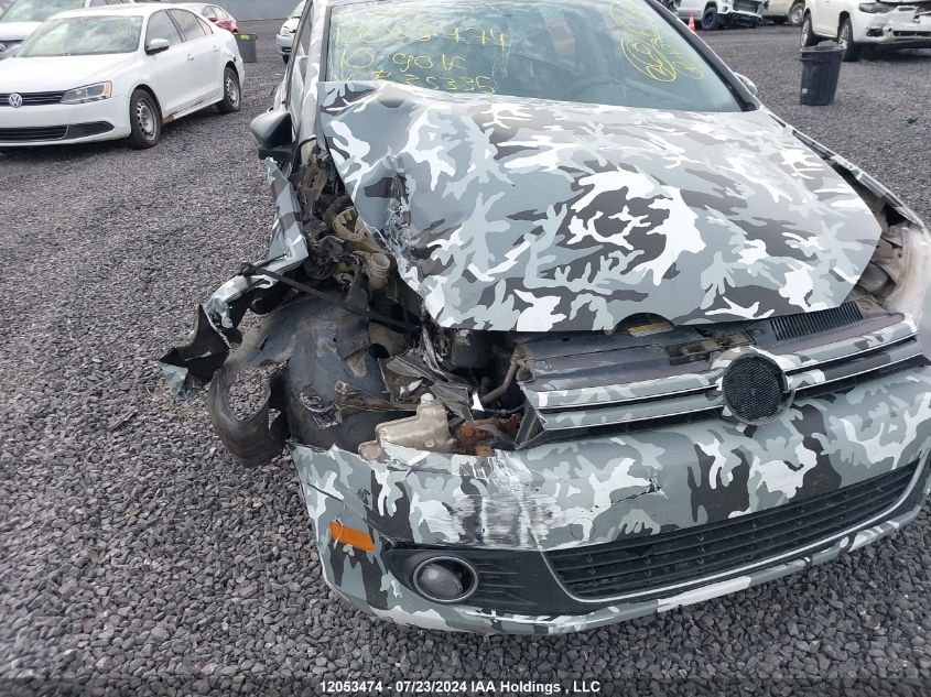 2010 Volkswagen Golf VIN: WVWNM7AJ2AW225335 Lot: 12053474