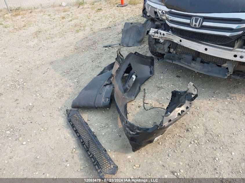 2017 Honda Pilot Exln VIN: 5FNYF6H72HB502821 Lot: 12053479