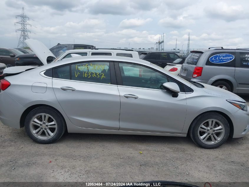 2018 Chevrolet Cruze Lt VIN: 1G1BE5SM9J7163237 Lot: 12053484