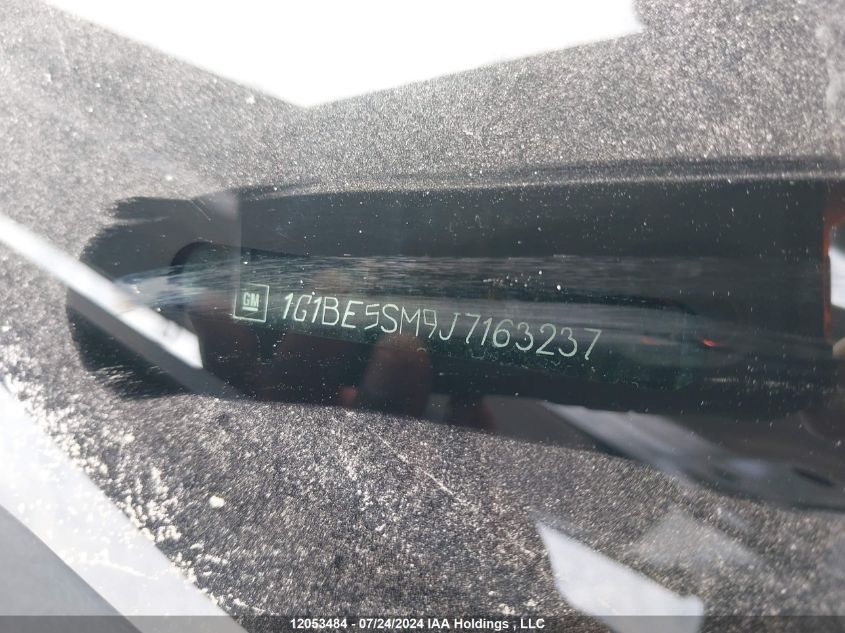 2018 Chevrolet Cruze Lt VIN: 1G1BE5SM9J7163237 Lot: 12053484