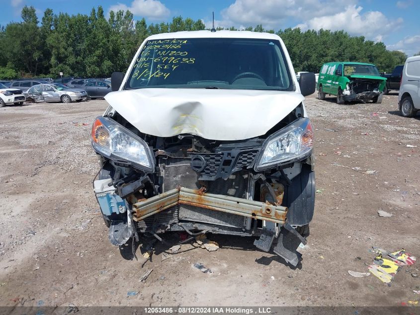 2016 Nissan Nv200 VIN: 3N6CM0KN9GK699638 Lot: 12053486