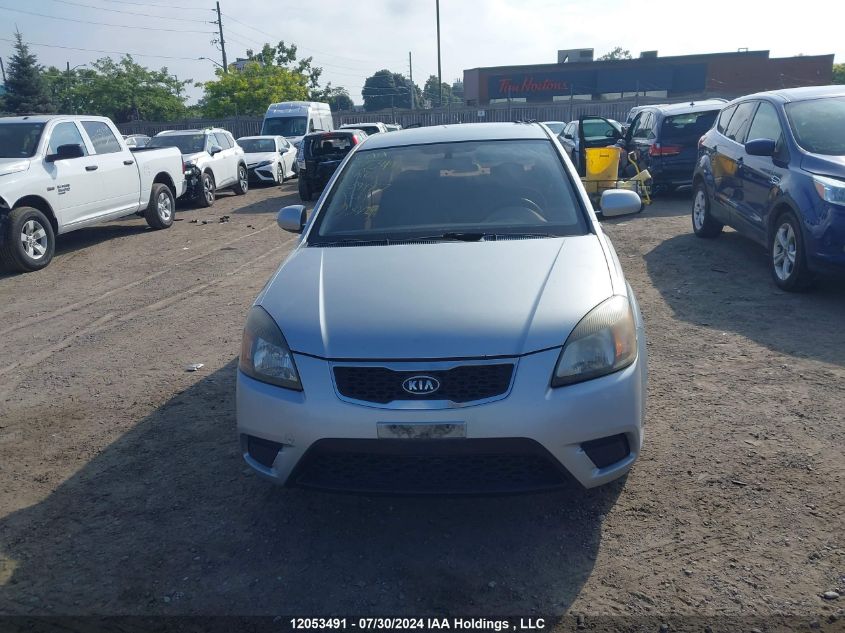 2010 Kia Rio Lx/Sx VIN: KNADH4B30A6694967 Lot: 12053491