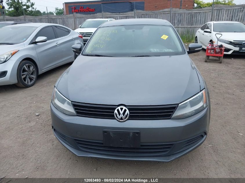 2011 Volkswagen Jetta Se VIN: 3VWBK7AJ5BM379335 Lot: 12053493