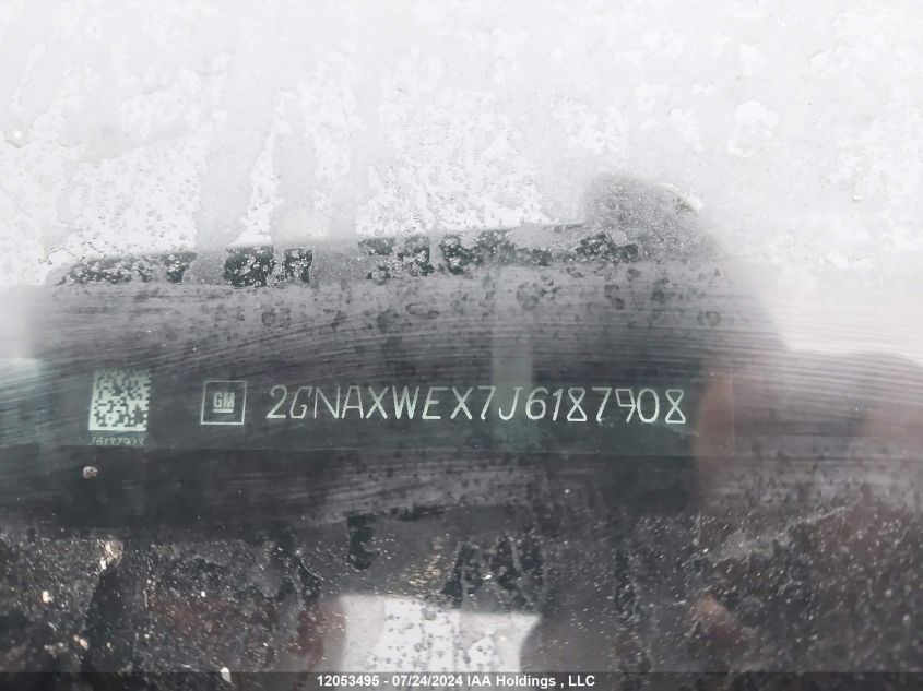 2018 Chevrolet Equinox Premier VIN: 2GNAXWEX7J6187908 Lot: 12053495