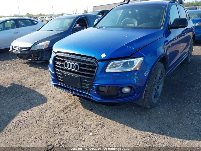 2017 Audi Q5 VIN: WA1M2AFP4HA047196 Lot: 12053498