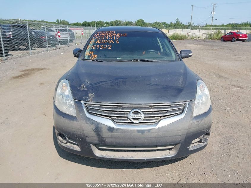 2010 Nissan Altima S VIN: 1N4AL2AP8AC169322 Lot: 12053517