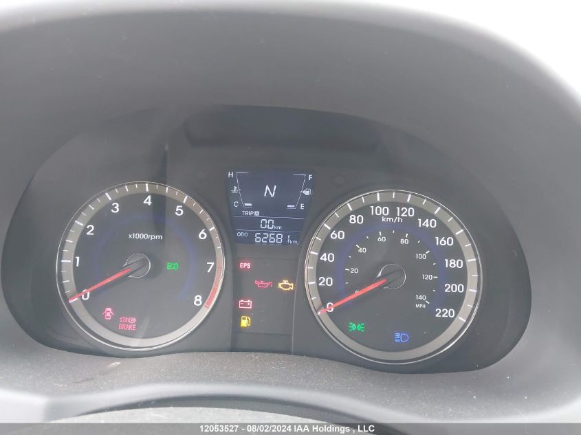 2013 Hyundai Accent Gls/Gs VIN: KMHCT4AE5DU362664 Lot: 12053527