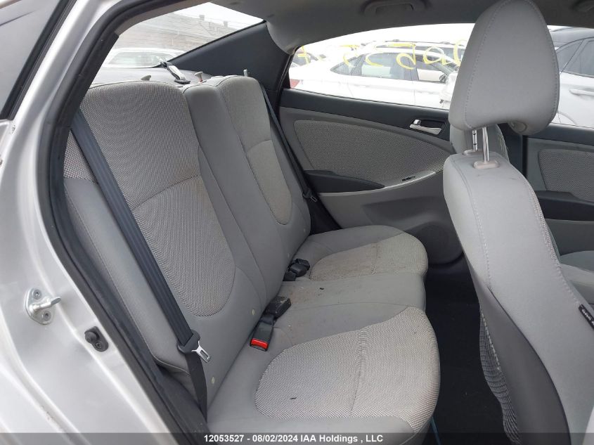 2013 Hyundai Accent Gls/Gs VIN: KMHCT4AE5DU362664 Lot: 12053527