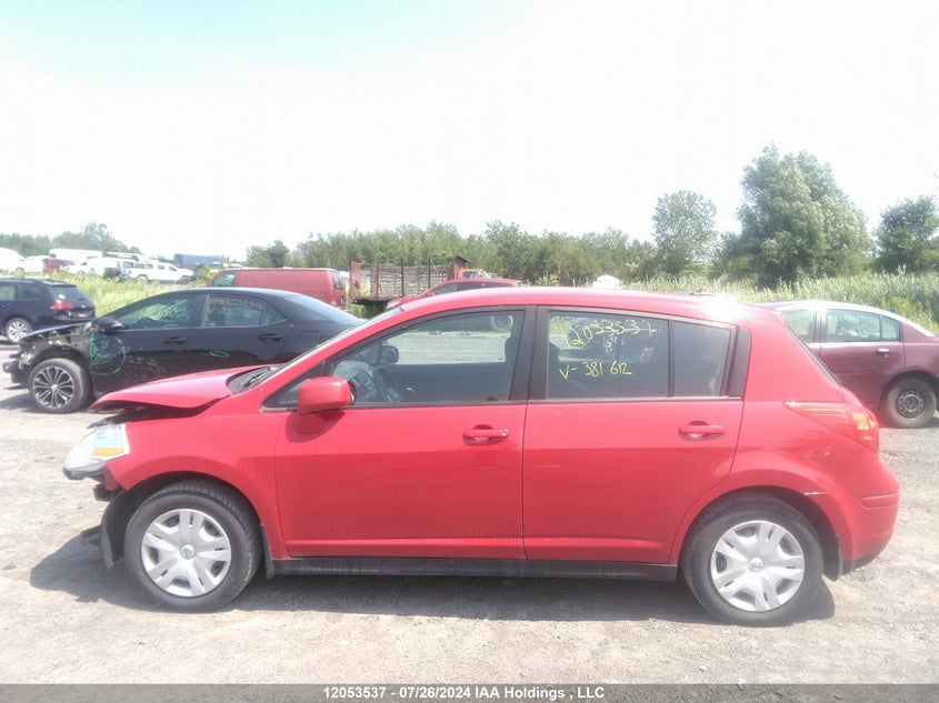 2012 Nissan Versa S/Sl VIN: 3N1BC1CP3CL381612 Lot: 12053537