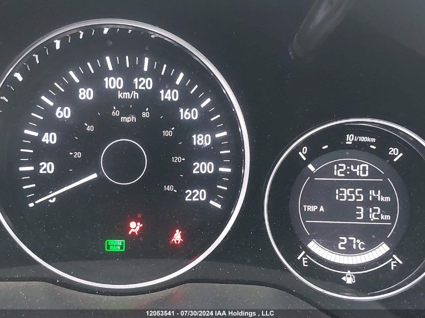 2018 Honda Hr-V VIN: 3CZRU6H58JM103139 Lot: 12053541