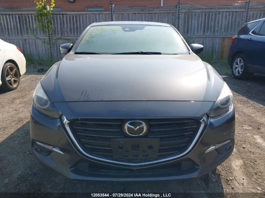 2018 Mazda 3 Grand Touring VIN: 3MZBN1M37JM194462 Lot: 12053544