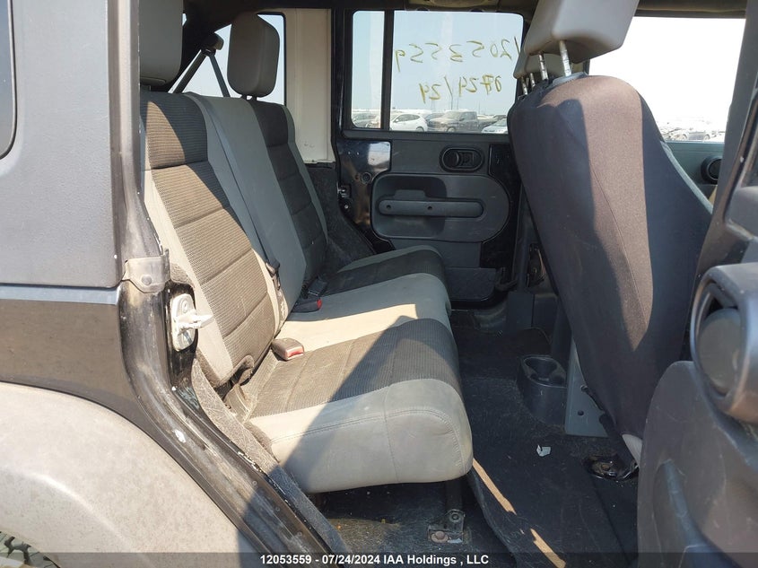 2007 Jeep Wrangler X VIN: 1J8GA39197L206606 Lot: 12053559