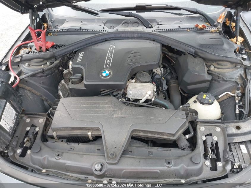 2015 BMW 3 Series VIN: WBA3B3C58FJ983722 Lot: 12053580