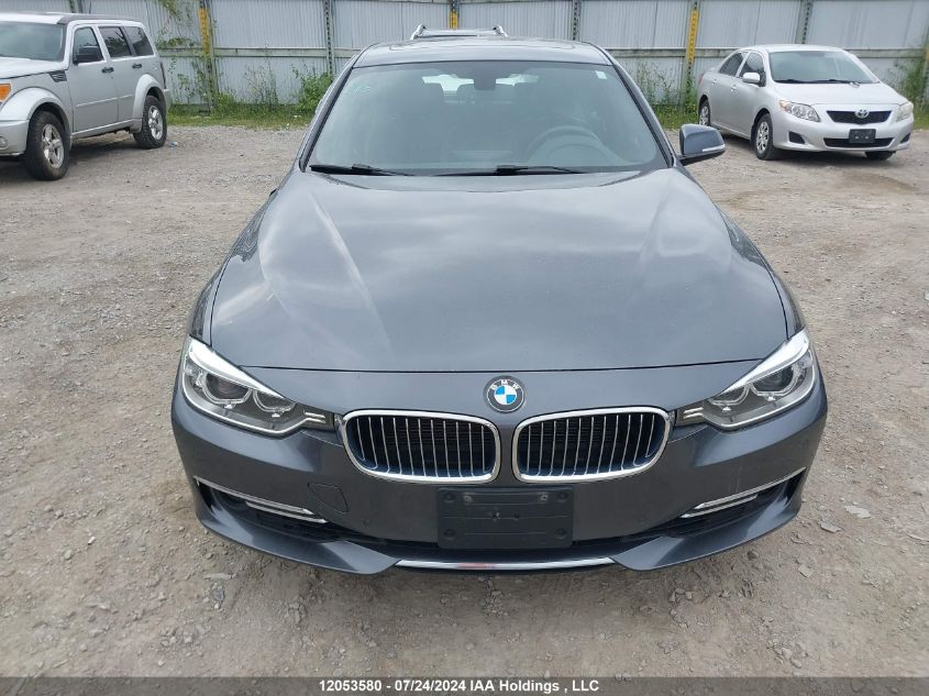 2015 BMW 3 Series VIN: WBA3B3C58FJ983722 Lot: 12053580