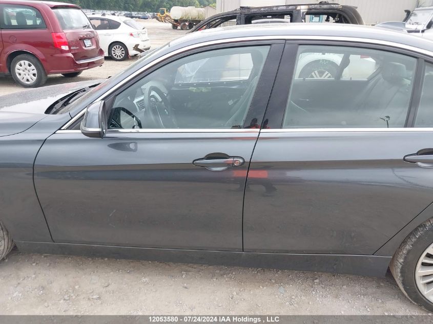 2015 BMW 3 Series VIN: WBA3B3C58FJ983722 Lot: 12053580