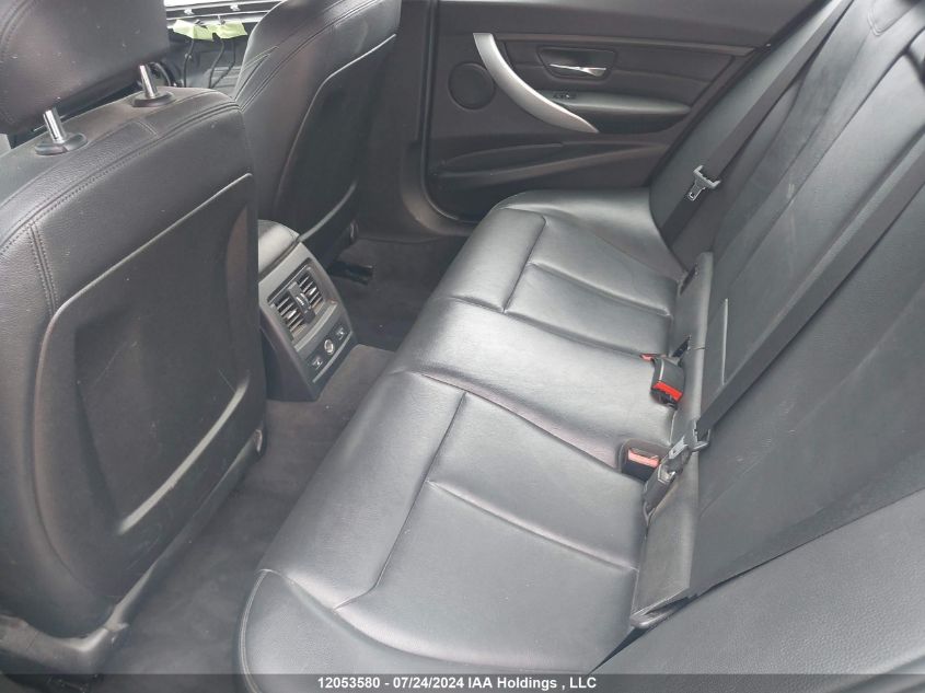 2015 BMW 3 Series VIN: WBA3B3C58FJ983722 Lot: 12053580