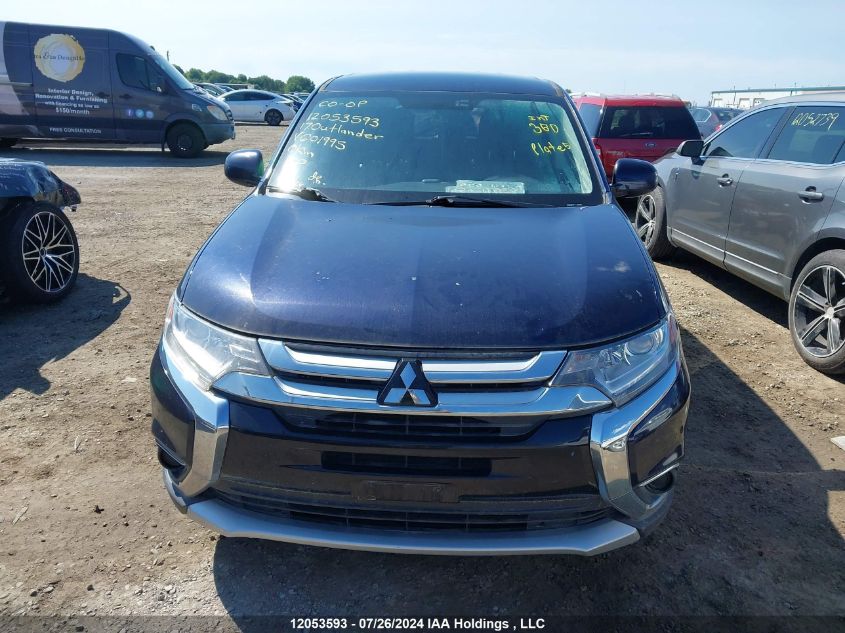 2017 Mitsubishi Outlander VIN: JA4AZ2A38HZ601995 Lot: 12053593