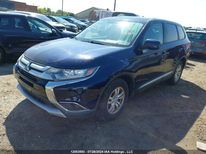 2017 Mitsubishi Outlander VIN: JA4AZ2A38HZ601995 Lot: 12053593