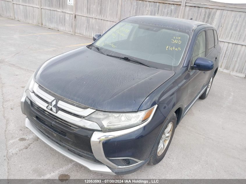 2017 Mitsubishi Outlander VIN: JA4AZ2A38HZ601995 Lot: 12053593