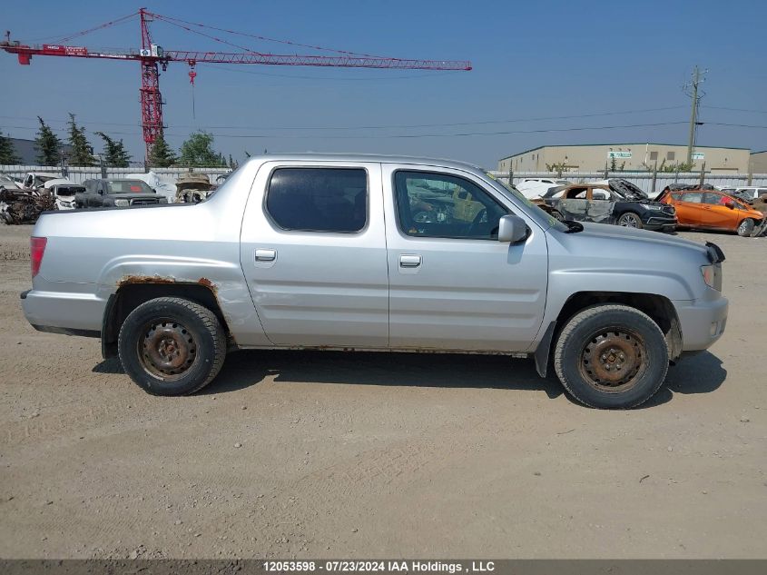 2011 Honda Ridgeline Rtl VIN: 5FPYK1F54BB501877 Lot: 12053598