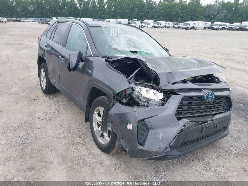 2021 Toyota Rav4 Le VIN: 2T3BWRFV4MW111103 Lot: 12053605