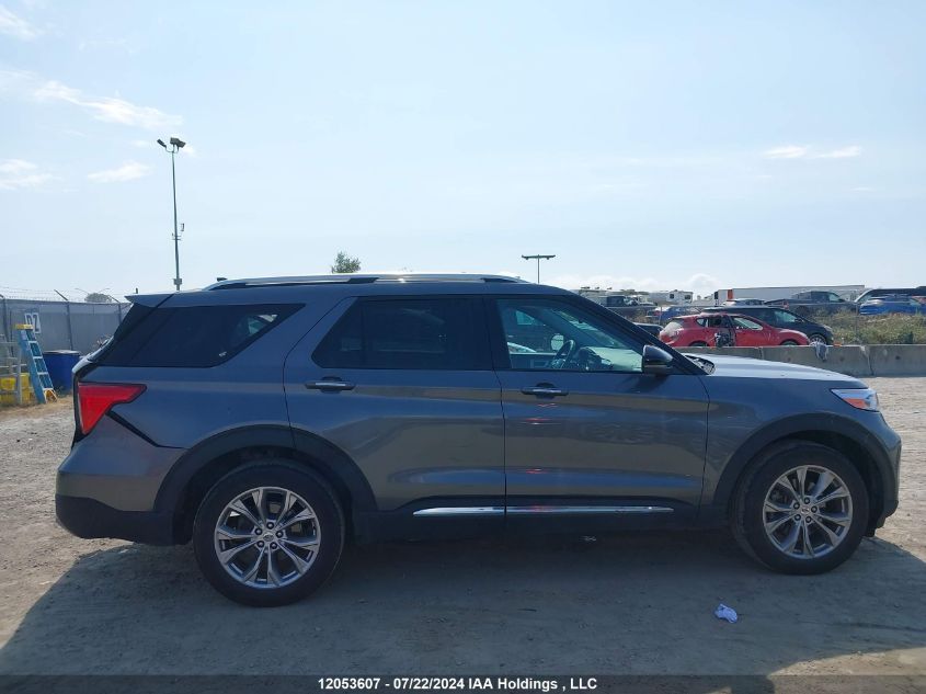 2022 Ford Explorer Limited VIN: 1FMSK8FH2NGA85593 Lot: 12053607