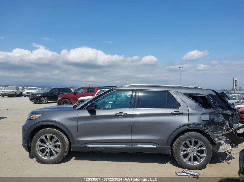 2022 Ford Explorer Limited VIN: 1FMSK8FH2NGA85593 Lot: 12053607