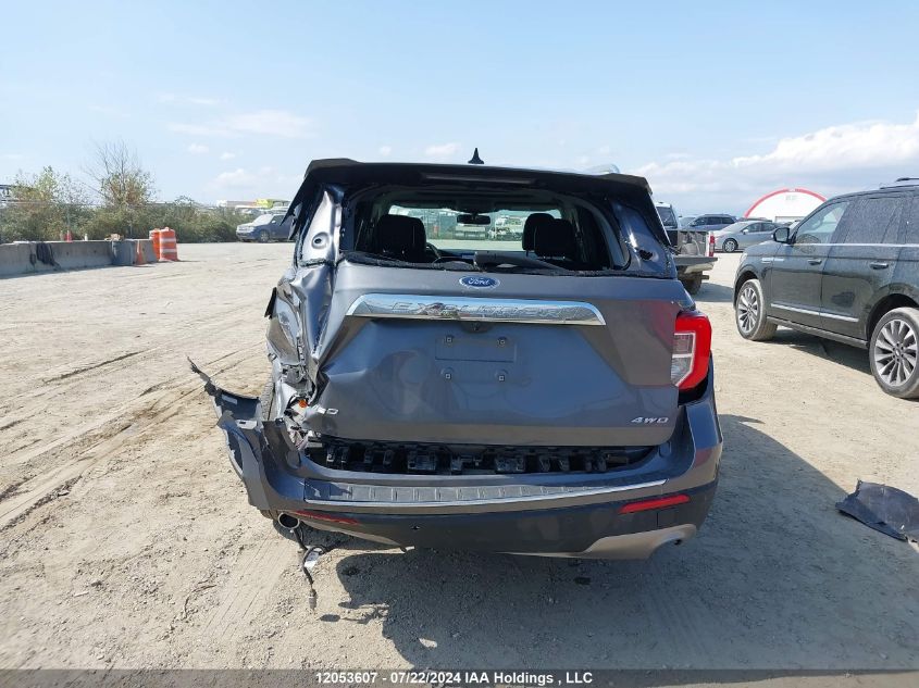 2022 Ford Explorer Limited VIN: 1FMSK8FH2NGA85593 Lot: 12053607