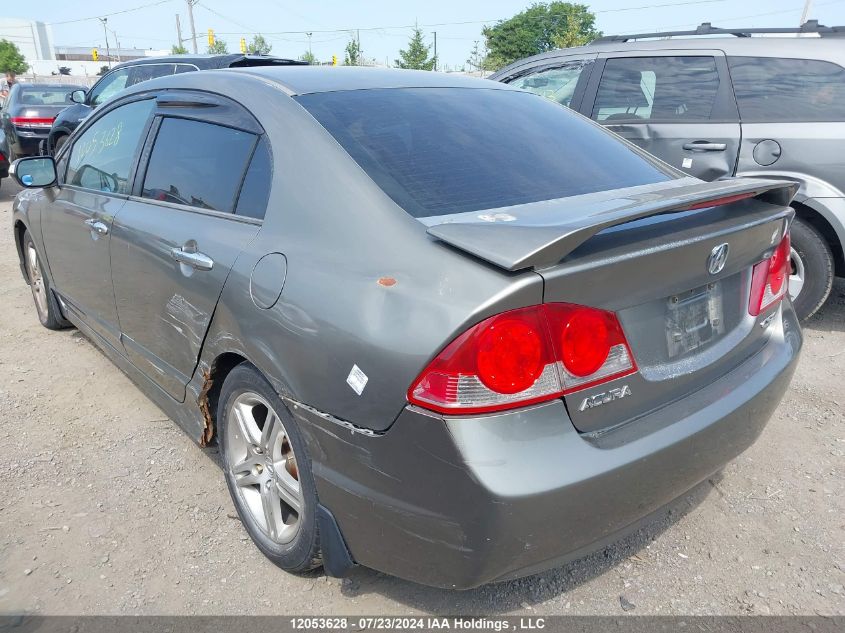 2006 Acura Csx Premium VIN: 2HHFD56726H204073 Lot: 12053628