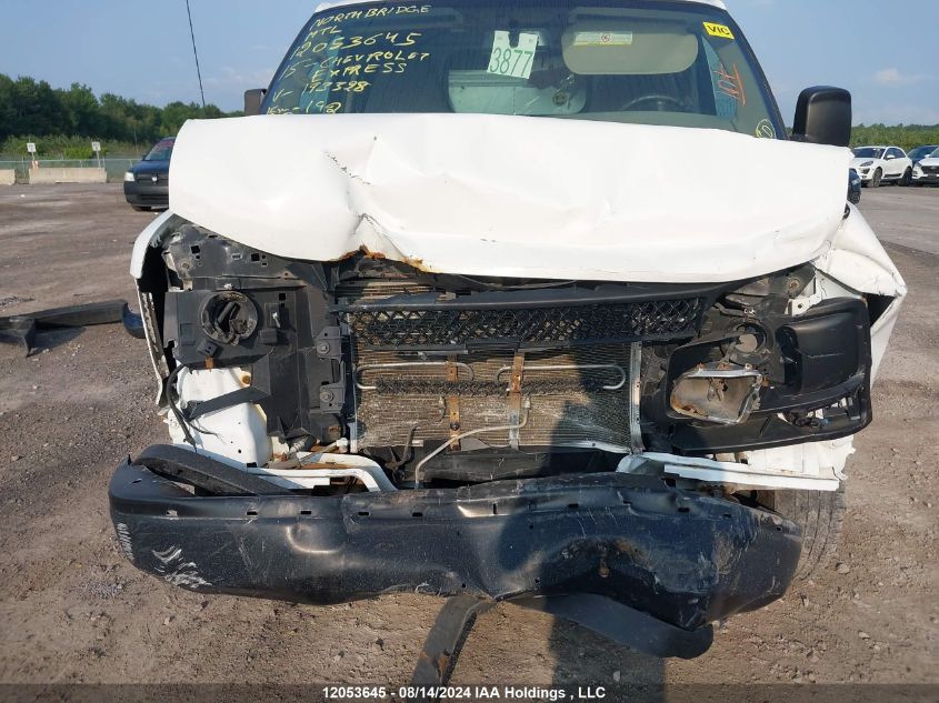 2015 Chevrolet Express G2500 VIN: 1GCWGGFF2F1193328 Lot: 12053645