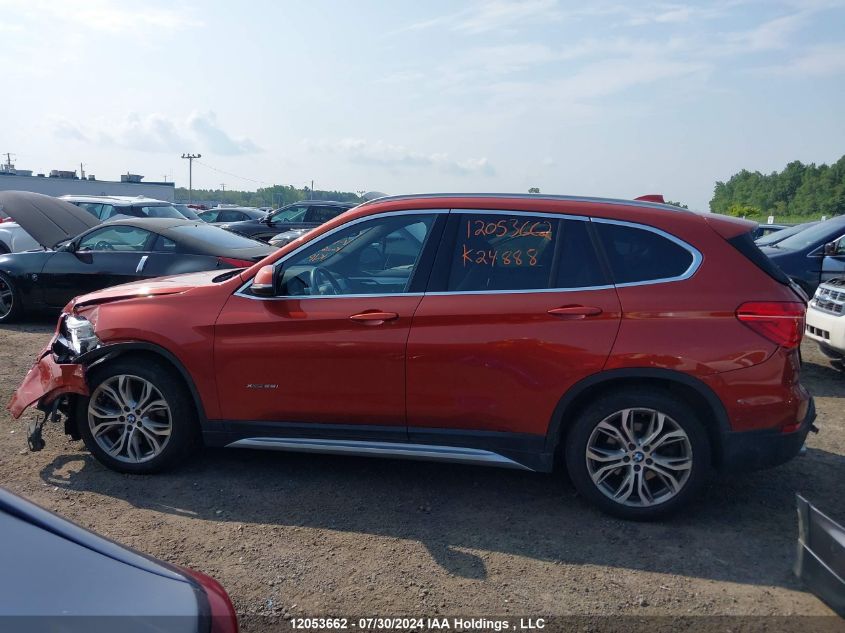 2018 BMW X1 VIN: WBXHT3C35J5K24888 Lot: 12053662